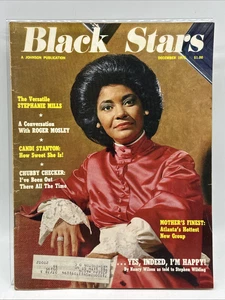 Black Stars Magazine Dec. 1976- Nancy Wilson Cover- Rare- Good Condition - Picture 1 of 11