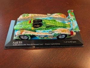 1/43 Minichamps Audi R8 ALMS Adelaide 2000 Race of a Thousand Years Winner #77 - Picture 1 of 6