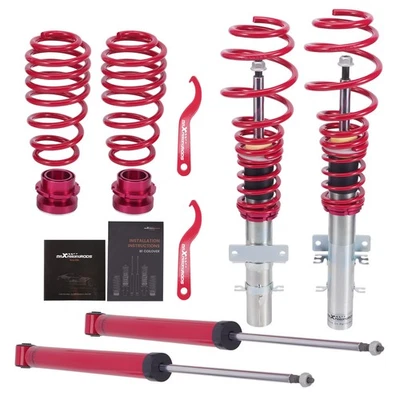 Coilovers Suspension Lowering Kit For VW POLO Saloon MK4 2002-2009 Notchback - Image 1 of 4