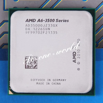 AMD A6-Series A6-3500 3600 3620 AMD A8-Series A8-3800 3820 Socket FM1 CPU - Image 1 of 2