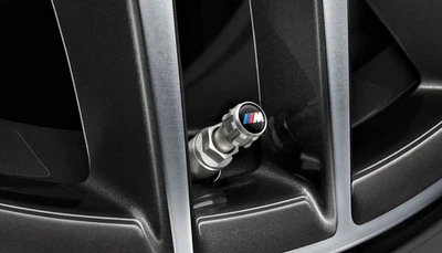 BMW Genuine Valve Caps Set M Fits F20 F20 LCI F21 F21 LCI F40 F22 36122447402 - Image 1 of 4