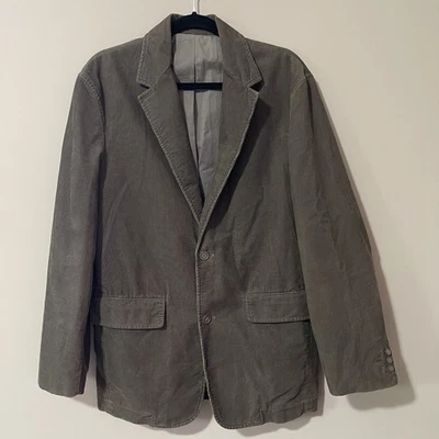 Chaqueta Blazer J Crew Hombre Pana Marrón Talla M Foto 1 de 4