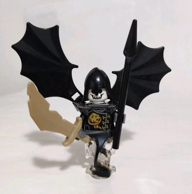 Lego Castillo Esqueleto Fantasma No Muerto Guerrero Mazmorras Dragones Fantasía Minifigura Foto 1 de 2