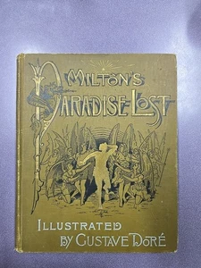 Milton's Paradise Lost Illustrated by Gustave Dore -  Altemus Edition (Gold Book - Bild 1 von 10