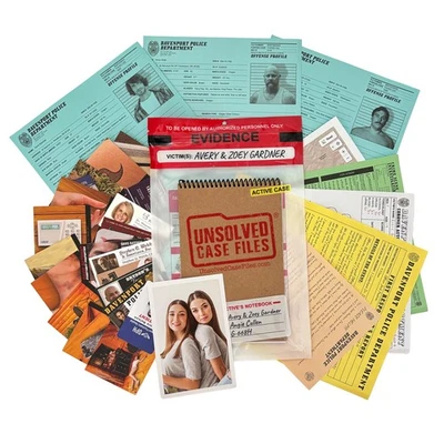 Active Murder Mystery Case Unsolved Files by Avery Gardner - Solve It - Image 1 of 4