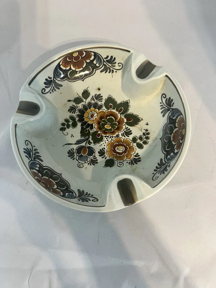 Vintage Delft Ashtray Holland Handwerk - Image 1 of 4