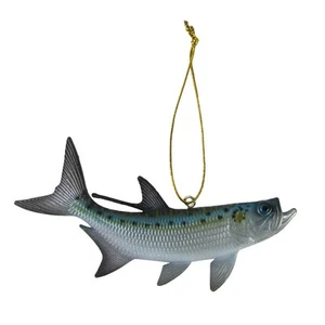 5" Sábalo Pez Náutico Árbol de Navidad Adorno Regalo de Vacaciones Topper Decoración de Navidad - Imagen 1 de 4