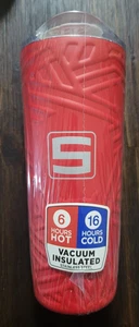 Sheetz 16oz RED Rori Vacuum Tumbler Reusable Coffee Travel Cup with Lid NEW - Picture 1 of 4