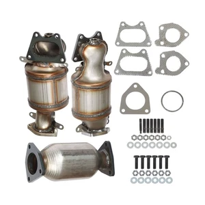 Juego convertidor catalítico 16450 banco 1 y 2 y trasero para Honda Pilot 3,5 L 2005-2008 - Imagen 1 de 9