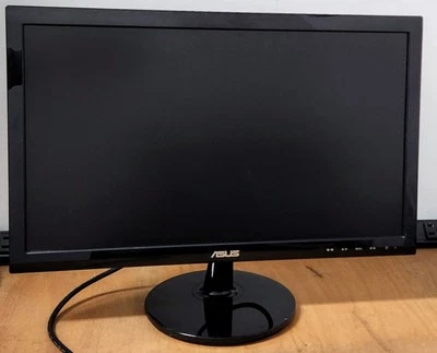 Asus Model VS208 20" LED Backlight Widescreen Flat Panel LCD Monitor *Tested* - Image 1 of 4