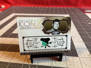 2008 Donruss Americana Leonard Nimoy Swatch Card 4/5 Extremely Rare Item!!! - Picture 1 of 5
