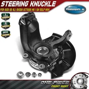 Steering Knuckle Assembly Front Right For Audi A3 Skoda VW Golf MK4 1J0407256AH - Picture 1 of 9