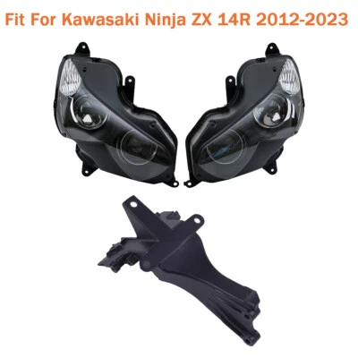 Soporte de soporte para faros delanteros y carenado superior apto para Kawasaki Ninja ZX 14R 12-24 Foto 1 de 4