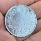 💎 FRANCE belle monnaie - LOUIS PHILIPPE I - 5 FRANCS 1845 BB / STRASBOUG💎12M17