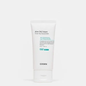 COSRX Aloe 54.2 Aqua Tone-Up Sunscreen SPF 50+ PA++++ 50mL Light Formula - Picture 1 of 5