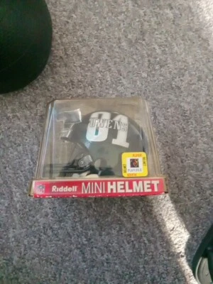 Minicasco Terrell Owens Riddell numerado 81 Foto 1 de 4