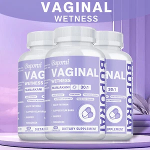 Umidità vaginale - Kacip Fatimah, fieno greco - salute vaginale, equilibrio ormonale - Foto 1 di 13