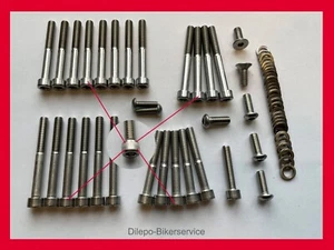 Screws Engine Cover Stainless Steel for Harley Davidson XL1200 Sportster 2000-03 - Bild 1 von 6