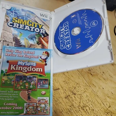 Nintendo Wii SimCity Creator COMPLETE - Image 1 of 3