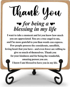 Thank You Gifts for Women Men Friends Mom, Being A Multicolor - Picture 1 of 5