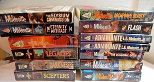 Lot of 13 LE Modesitt Jr Paperbacks Science Fiction Adiamante/Gravity Dreams/+ - Picture 1 of 8