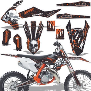 Dirt Bike Graphic Sticker Kit MX Decal Wrap For KTM 85 SX 18-20 SIKSPAK ORANGE - Picture 1 of 1