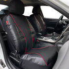 Seat Covers for Mitsubishi Pajero NS NT NW NX 11/2006 - On Black Leather Mesh