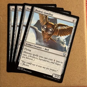 MTG ~ Playset ~ 4x Jhoira's Familiar ~ DOM Dominaria ~ #220 ~ Artefakt ~ NM - Bild 1 von 9