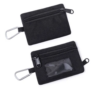 Tactical Key Pouch ID Card Holder EDC Mini Wallet Coin Organizer Case Waist Bag - Picture 1 of 15