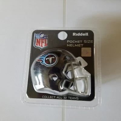 CASCO PROFESIONAL DE BOLSILLO AZUL TENNESSE TITANS 2018 ESTILO RIDDELL Foto 1 de 2