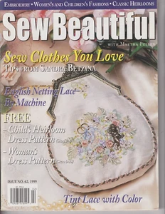 SEW BEAUTIFUL JAN/FEB 1999 Issue 19 - Includes Unused Patterns - Picture 1 of 3