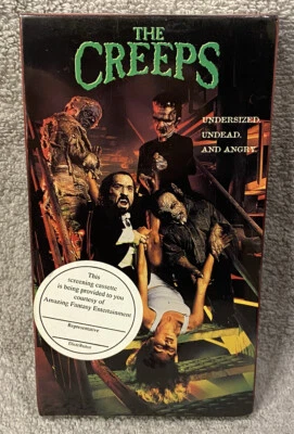 The Creeps VHS 1997 NEW Rhonda Griffin Bill Moyniham Charles Band Screener Promo Foto 1 de 4