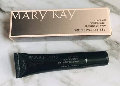 New In Box Mary Kay Concealer Ivory 1 #023467 ~ Full Size ~ Fast Ship - Image 1 of 2