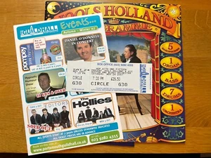 Jools Holland Programme Ticket And Flyer 2007 - Picture 1 of 4
