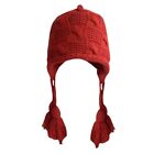 Casual Braid Hat Knitted Windproof Hat For Late Autumn Winter Wear