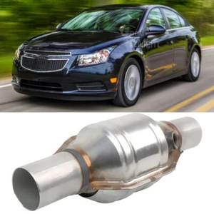 For Chevy Cruze 2" Catalytic Converter EPA Heat Shield Stainless Steel 400 Cell - Picture 1 of 14