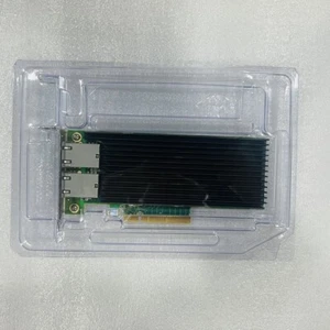 Low Silicom PE210G2I40E-T-LP Dual Port 10GbE 10GB RJ45 Ethernet Adapter x540-t2 - Picture 1 of 4