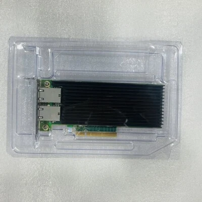 Low Silicom PE210G2I40E-T-LP Dual Port 10GbE 10GB RJ45 Ethernet Adapter x540-t2 - Image 1 of 4