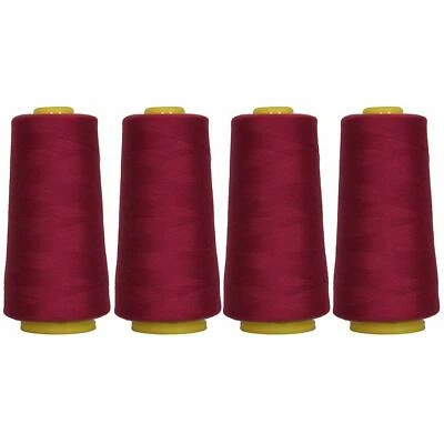 4 BIG CONES BAY BERRY SERGER SEWING THREAD 2750 YD TEX 27 40S/2-THREADART - Image 1 of 4