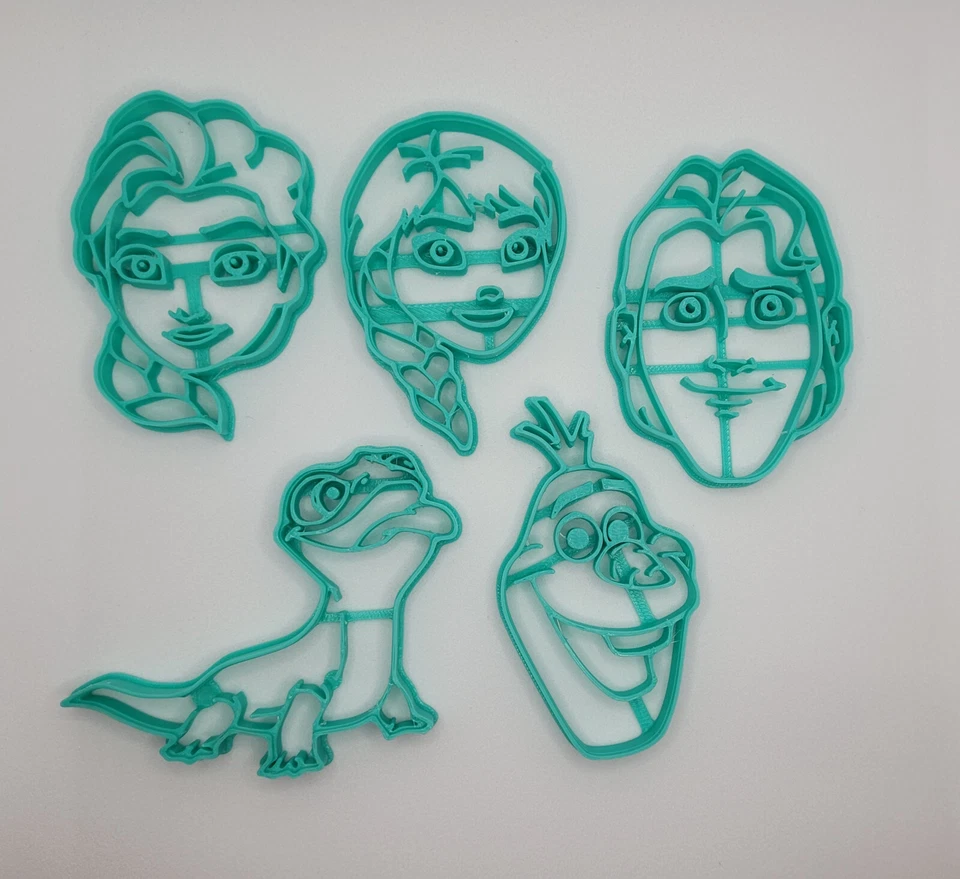 Disney Frozen Eiskönigin Ausstecher Förmchen Adventskalender - Bild 1 von 1