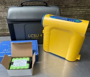 *NEW Battery* Laerdal Compact Suction Unit 4, LCSU 4 w/ Case & NEW Power Adapt - Picture 1 of 8