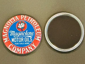 Magnolia Petroleum Fridge Magnet 2 1/4” ToolBox Magnet - Picture 1 of 1