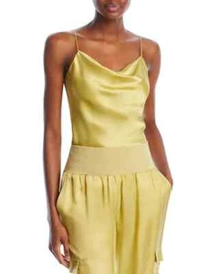 NWT! 5 à 7 Cinq à Sept Women's Sz M Marta 100% Silk Cowlneck Camisole Cami Top - Picture 1 of 7