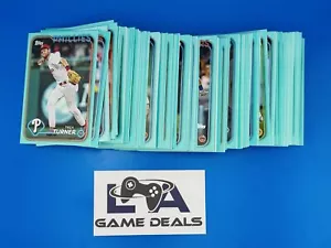 2024 Topps Series 2 AQUA Parallel - You Pick / Complete your Set! - Picture 1 of 377