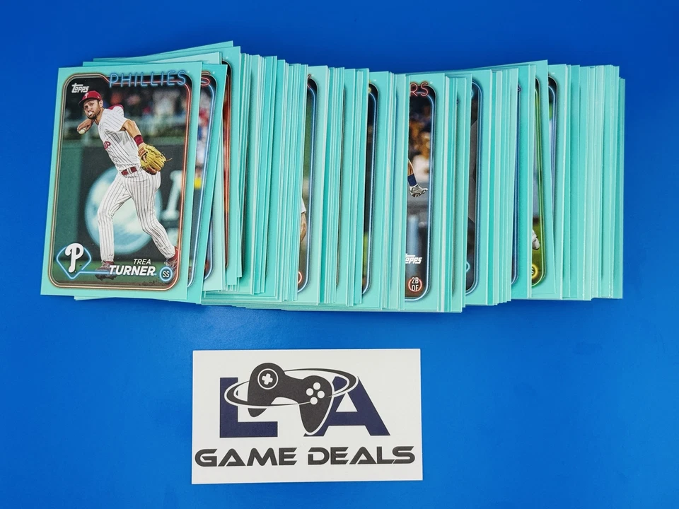 2024 Topps Series 2 AQUA Parallel - You Pick / Complete your Set! - Image 1 of 1