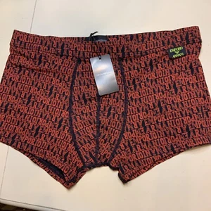 NWT Mens Emporio Armani Boxer Brief Red/Black XL - Picture 1 of 7