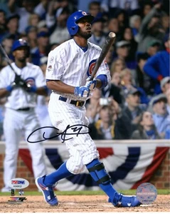 DEXTER FOWLER SIGNED AUTOGRAPHED AUTO 8X10 PHOTO PSA/DNA #AB49932 CHICAGO CUBS - Picture 1 of 2