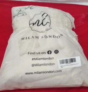 Milam London Divano Getta Grande Coperta 3 Posti Cotone (Confezione Danneggiata) - Foto 1 di 3