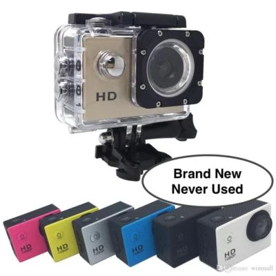 Спортивная камера 1080p - экран 2,0 дюйма - водонепроницаемая 30 М - Изображение 1 из 4