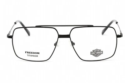 Harley Davidson HD9020 002 черный авиатор очки титановая оправа 57-14-150 вариант - Изображение 1 из 2